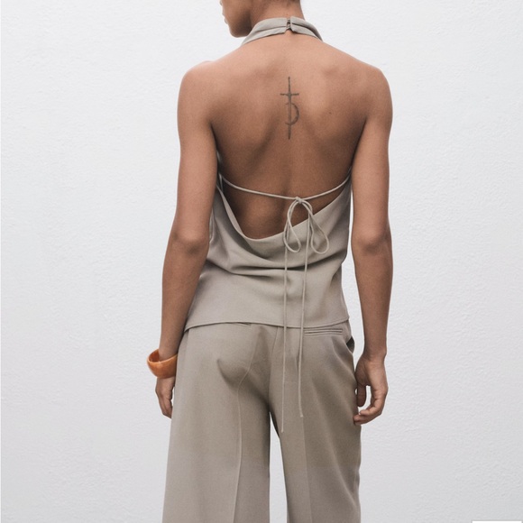 Mango Halter Neck Top - Picture 3 of 6